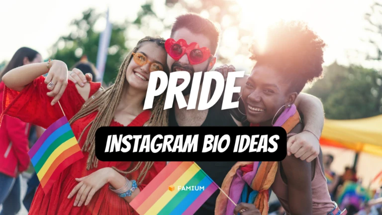Instagram Bio Ideas for Pride Month